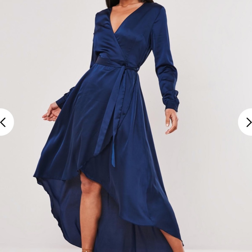 NWT missguided  high low midi dress